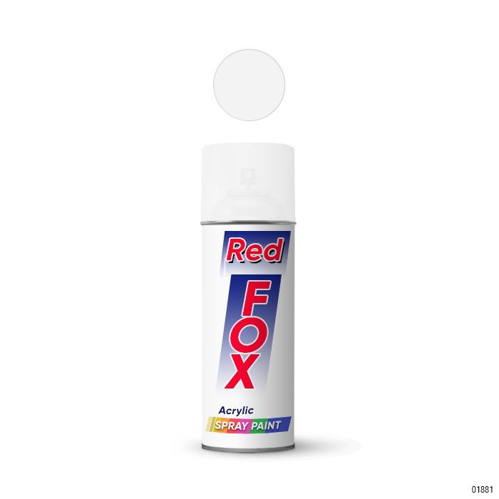 SPRAY PAINT WHITE NO.40 (REDFOX) (1BOX = 12CAN)