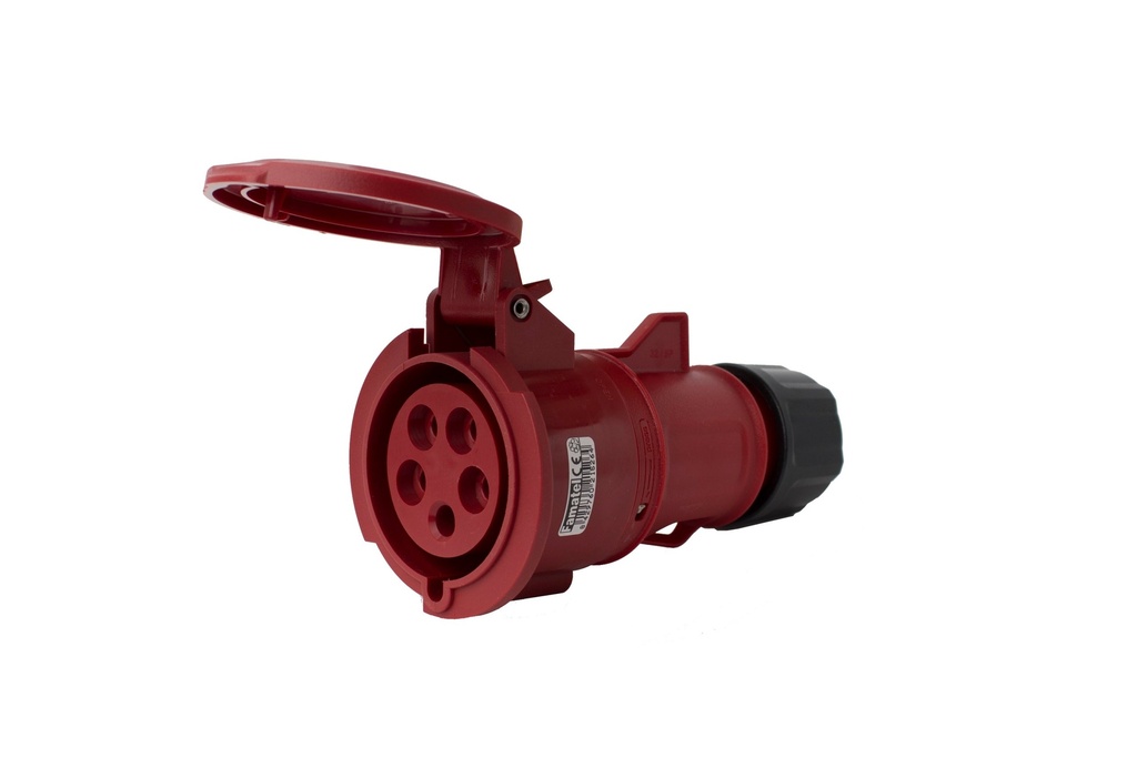 Mobile Industrial Socket IP44 400V 32A 3P+E+N (23303 FAMATEL BRAND)