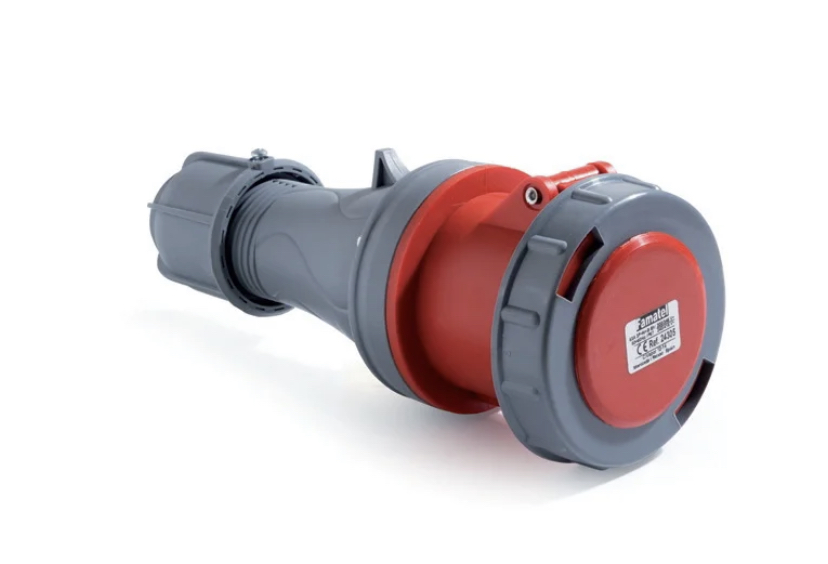 Mobile Industrial Socket IP67 400V 63A 3P+E+N (24305 FAMATEL BRAND)