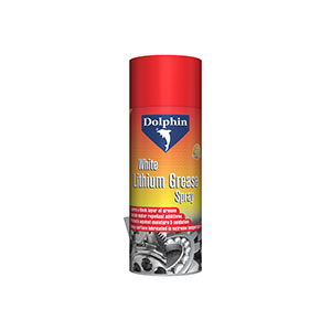 Dolphin – White Lithium Grease Spray 400ml (1BOX = 12NOS)