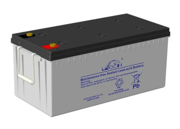LEOCH Sealed Lead Gel Battery 12V 200AH LPG12-200