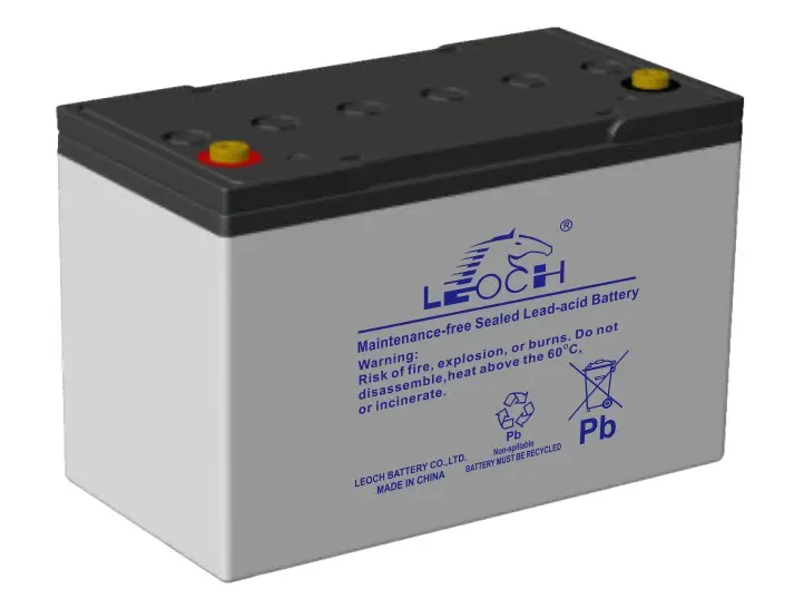 LEOCH Sealed Lead Gel Battery 12V 100AH LPG12-100