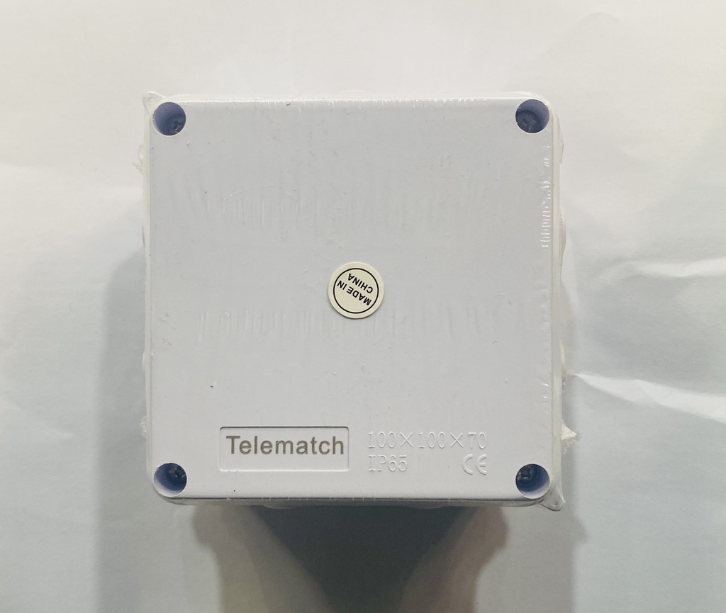 Waterproof Cable Junction Box 100x100x70 (4"x4"x2.75")
