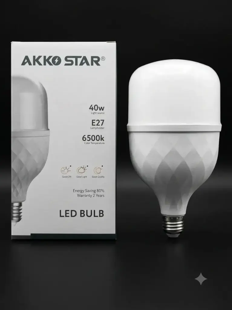 Akko Star AK54064 Led Bulb E27 40W 6500K (DAY LIGHT)
