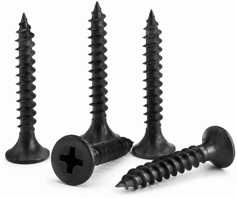 Patta Black Screw #8 x 1" X 1000Pcs