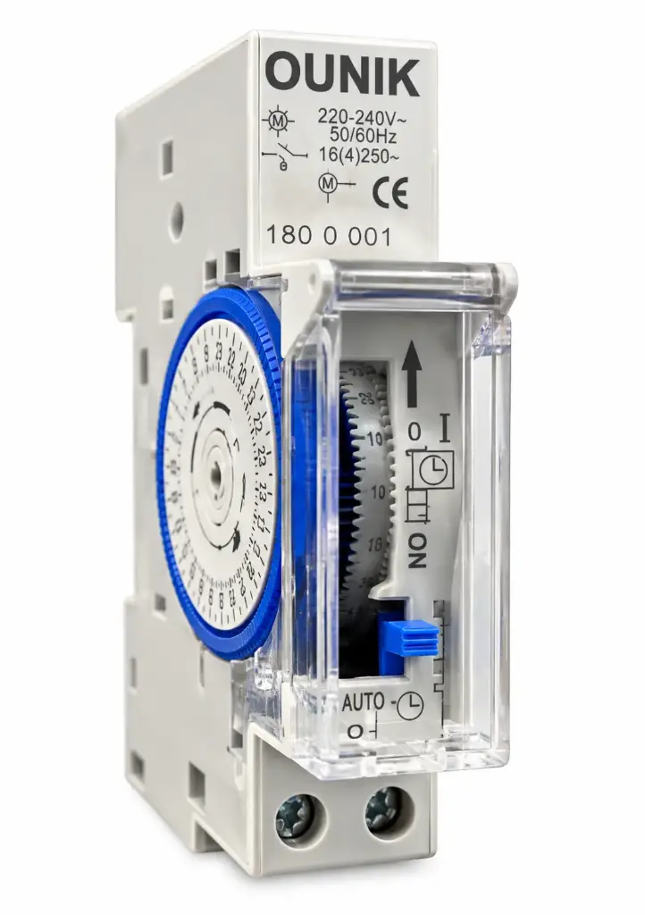 OUNIK TIMER SWITCH ANALOGUE 16(4)A-250V