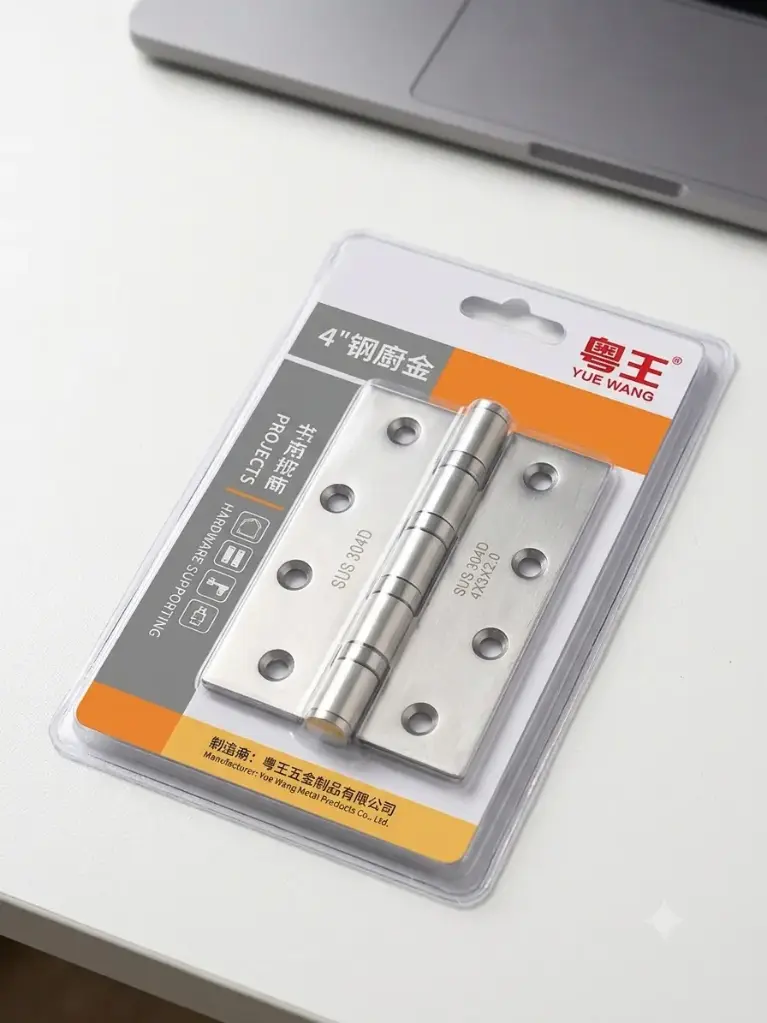 SS HINGES 4" X 3 X 2 WITH BEARING