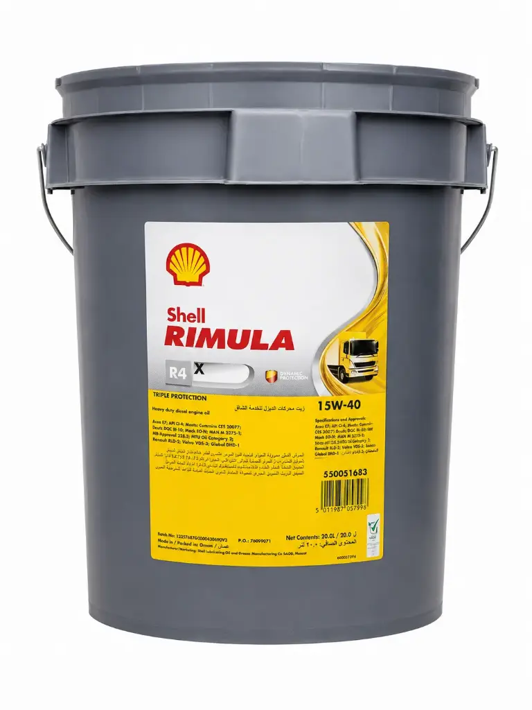 SHELL RIMULA R4 X 15W40 API CI-4 20LTR