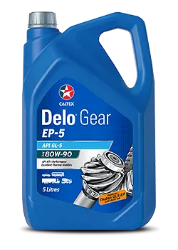 CALTEX DELO GEAR OIL EP-5 80W-90 GL-5 4L