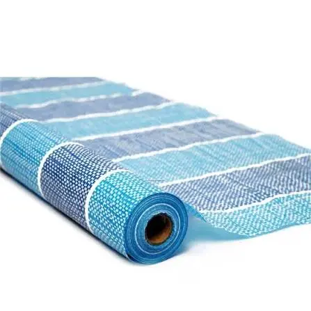 CANVAS BLUE & WHITE STRIPE 72" x 40YRD