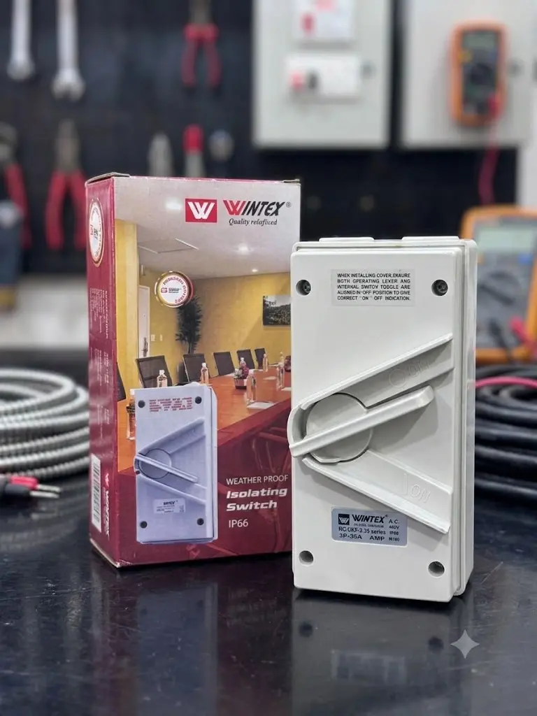WINTEX WP ISOLATOR IP66 3P 35A 