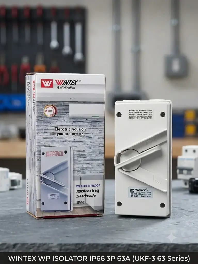 WINTEX WP ISOLATOR IP66 3P 63A 