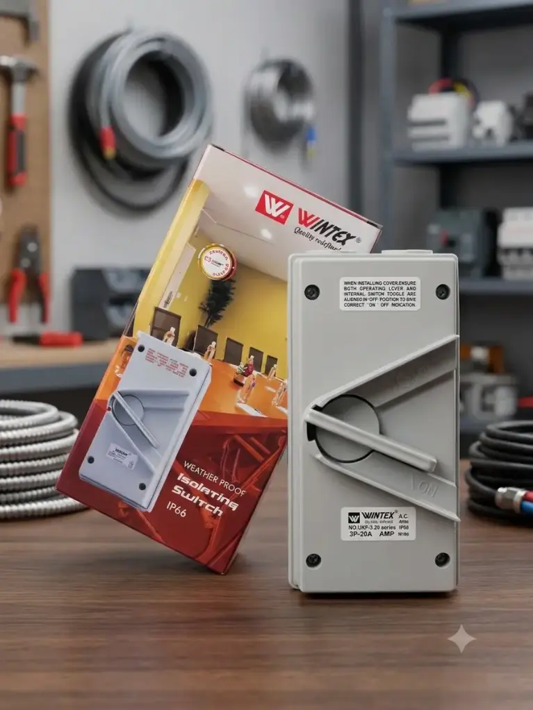 WINTEX WP ISOLATOR IP66 3P 20A 