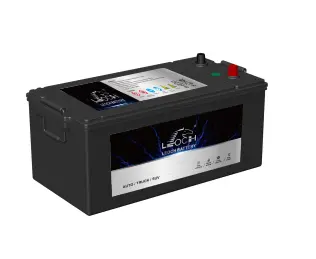 LEOCH HEAVY DUTY FLOODED BATTERY 12V 200AH (190H52R) (L-20.5", W-10.3", H-9.47")