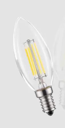 LED BULB 4W E14 6500K 480LM (DAY LIGHT)