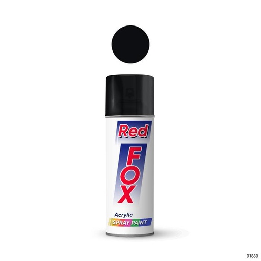 [1165] SPRAY PAINT BLACK NO:39 (REDFOX) (1BOX = 12CAN)