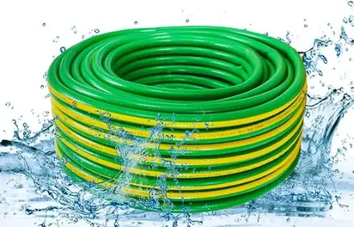 [1558] BERRY PVC Braided Hose Green 3/4" -50Mtr