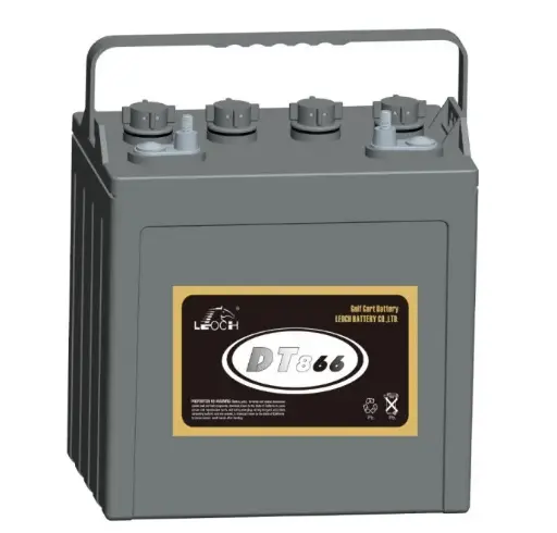 [1248] LEOCH GOLF CART BATTERY 8V 150AH (WET LEAD-ACID BATTERY) - MODEL: DT866