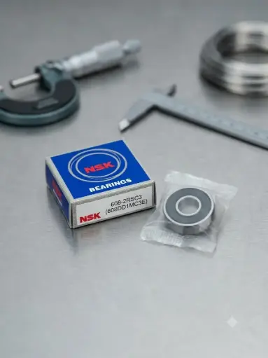 [1195] NSK BALL BEARING 608-2RSC3 (608DD1MC3E)