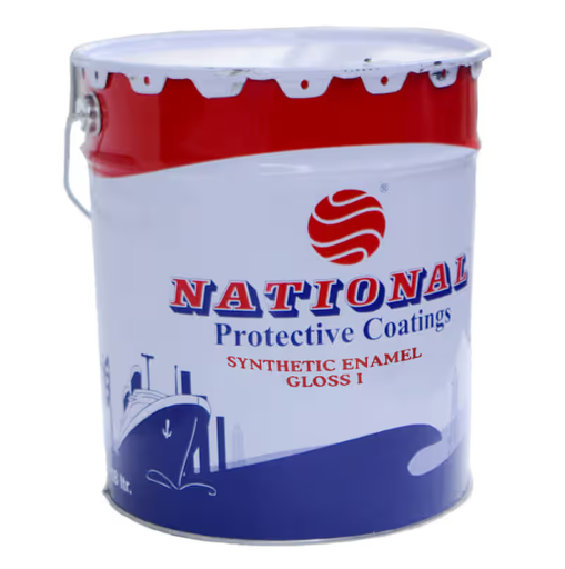 [1290] NATIONAL PAINT ENAMEL GLOSS 18LTR - 800 WHITE