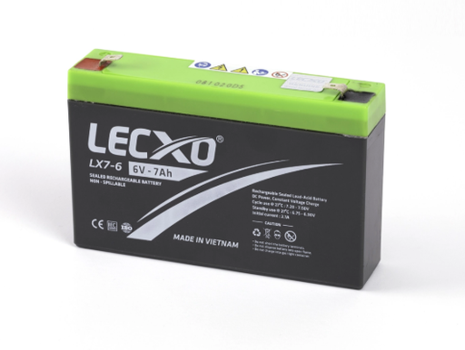 [1406] LECXO Sealed Rechargeable Battery - 6V 7AH