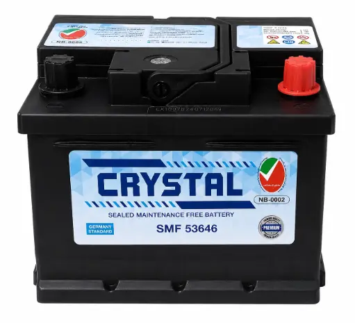 [1411] CRYSTAL MF BATTERY 12V (DIN 36AH) CMF53646 (L-8”, W-6.9", H-6")