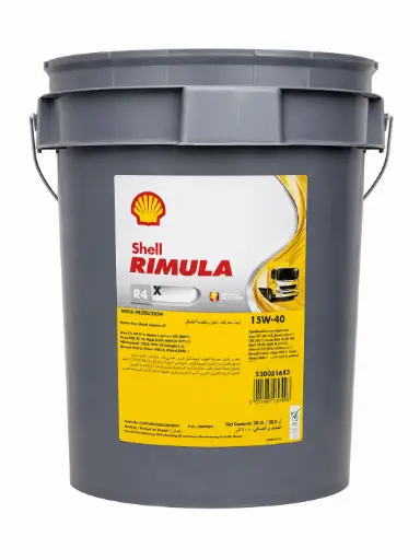 [1445] SHELL RIMULA R4 X 15W40 API CI-4 20LTR