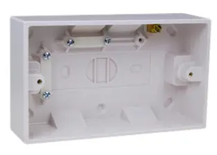 [1109] SURFACE MOUNT BOX 2-GANG (150 x100x70mm)