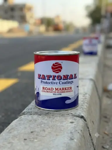[1466] NATIONAL ROAD MARKING PAINT 1LTR - YELLOW