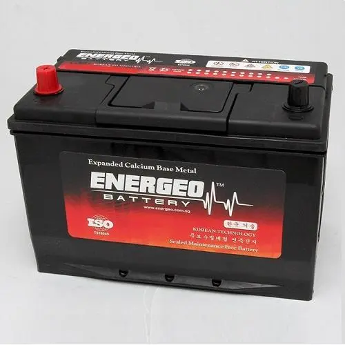 [1020] ENERGEO MF BATTERY 12V 45AH 55B24R CCA:380amp (L-9.29", W-5.03", H: 7.87")
