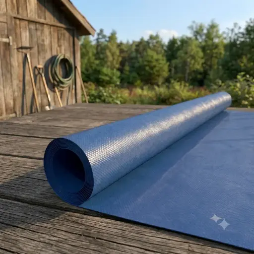 [1054] PVC CANVAS BLUE ML12/12 6FT x 50MTR