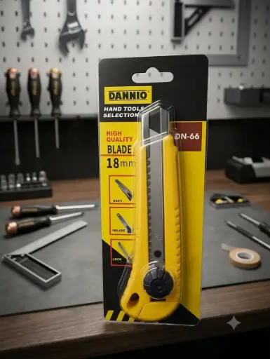 [1561] DANNIO UTILITY CUTTER KNIFE 18mm DN-66   